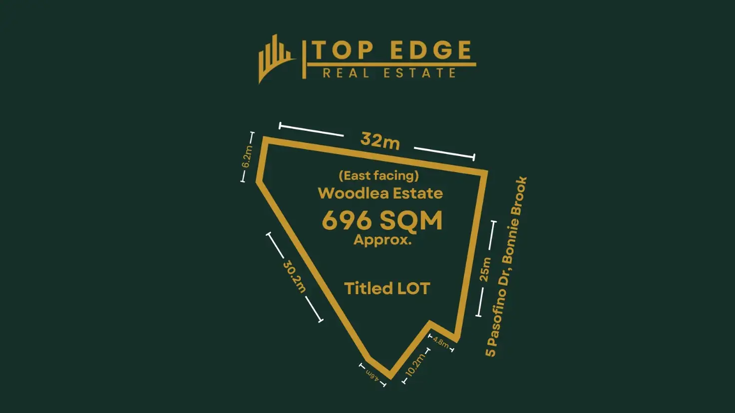 Main view of Homely land listing, 5 Pasofino Drive, Bonnie Brook VIC 3335
