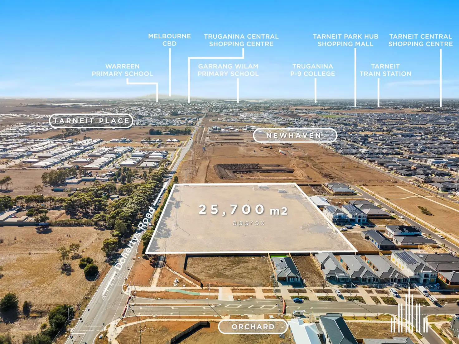 Main view of Homely land listing, 1273 Dohertys Road, Tarneit VIC 3029