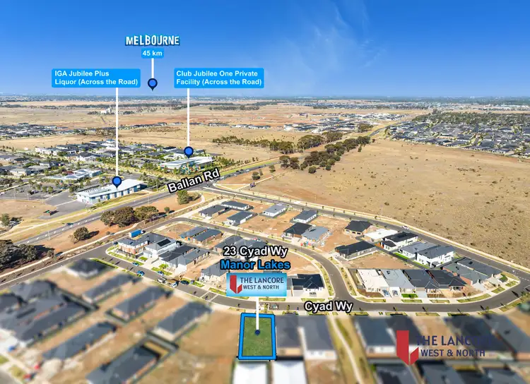 Third view of Homely land listing, 23 Cyad Way, Manor Lakes VIC 3024