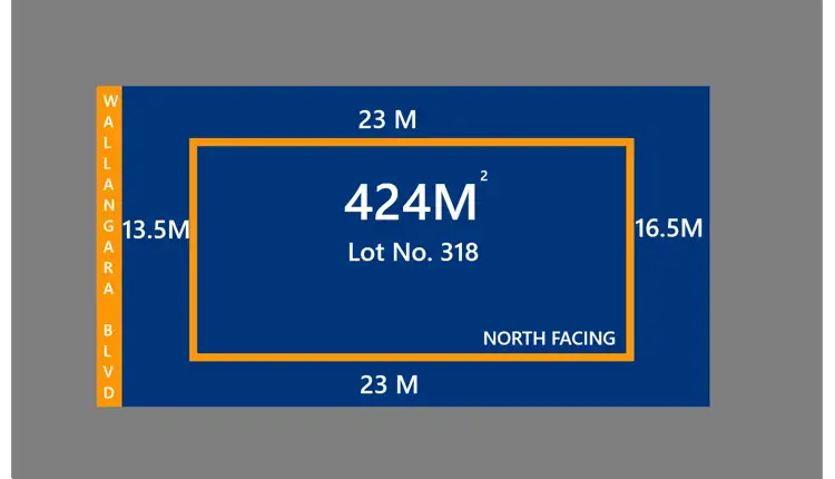 Lot 318 Wallangara Boulevard, Harkness VIC 3337