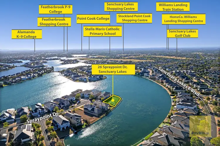 Second view of Homely land listing, 26 Spraypoint Drive, Sanctuary Lakes VIC 3030