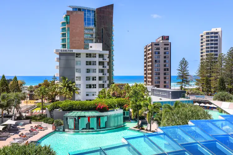 Second view of Homely apartment listing, 405/9 Hamilton Avenue, Surfers Paradise QLD 4217