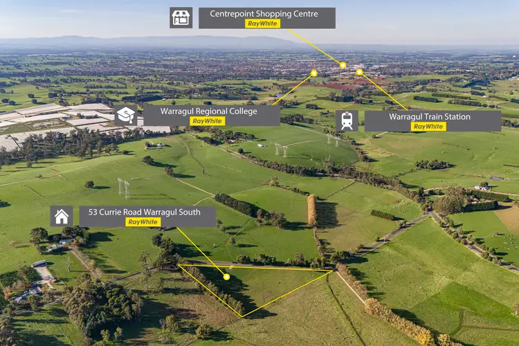 Main view of Homely rural property listing, 53 Currie Road, Warragul South VIC 3821