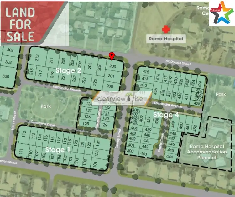 Third view of Homely land listing, 77 Currey Street, Roma QLD 4455