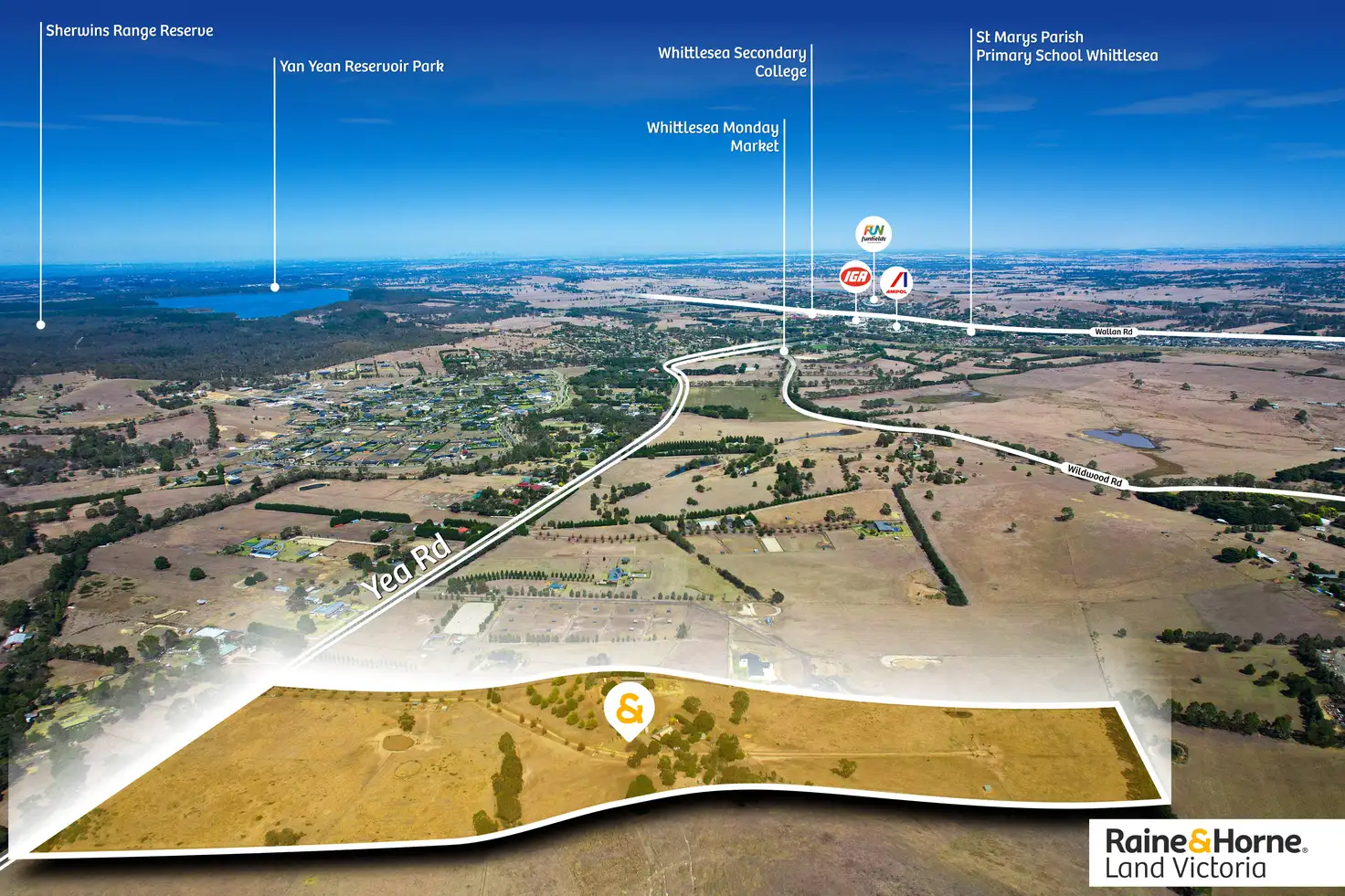 Main view of Homely land listing, 325 Whittlesea-Yea Road, Whittlesea VIC 3757