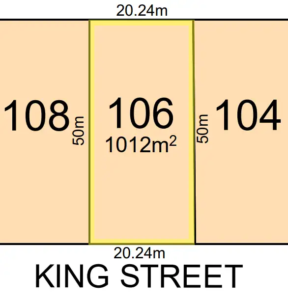 Main view of Homely land listing, 106 King Street, Coolgardie WA 6429