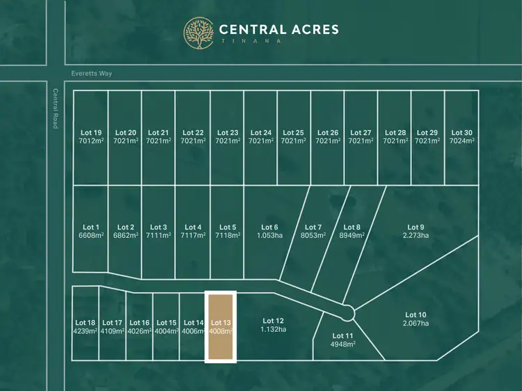 Main view of Homely land listing, LOT 13 Central Acres, Tinana QLD 4650