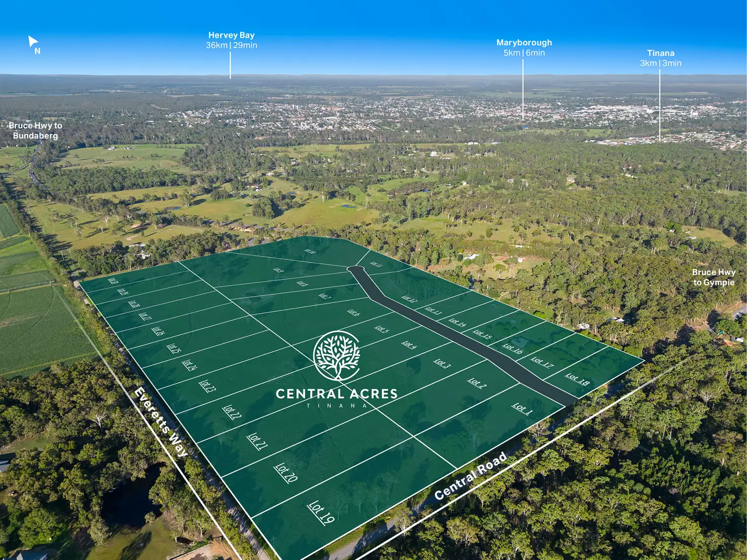 Main view of Homely land listing, LOT 23 Central Acres, Tinana QLD 4650