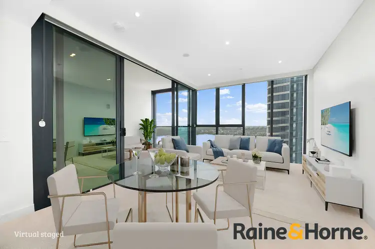 Second view of Homely apartment listing, 1410/8 Walker St, Rhodes NSW 2138