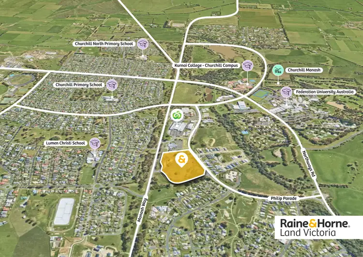 Third view of Homely land listing, Philip Parade, Churchill VIC 3842