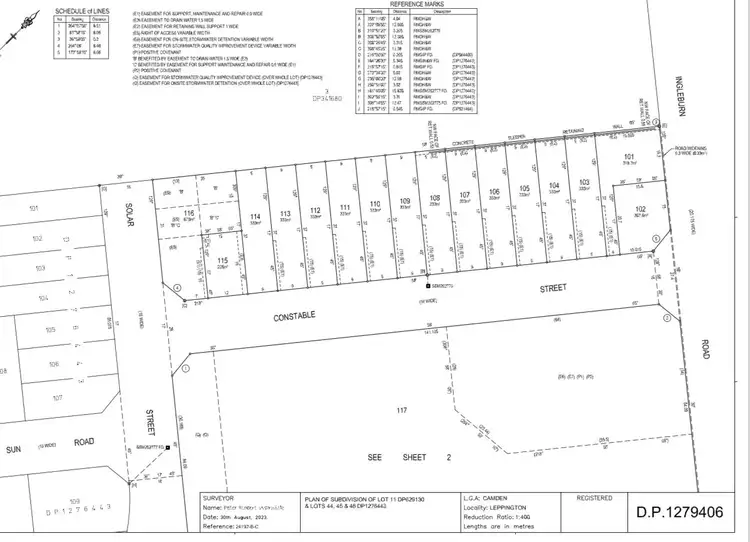 Third view of Homely land listing, LOT 101, 143 Ingleburn Road, Leppington NSW 2179