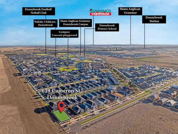 Third view of Homely land listing, 619 Cameron Street, Donnybrook VIC 3064