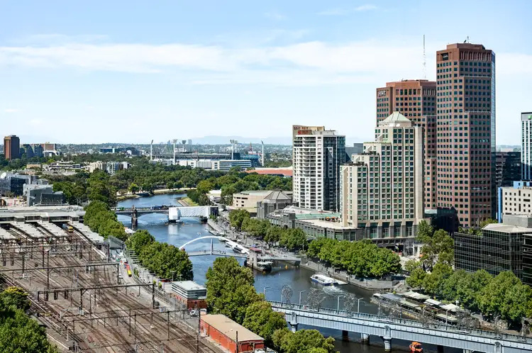 Second view of Homely apartment listing, 1802/1 William Street, Melbourne VIC 3000