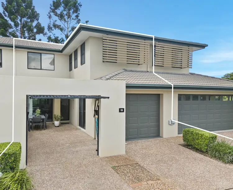 Second view of Homely townhouse listing, 13/136 Palm Meadows Drive, Carrara QLD 4211