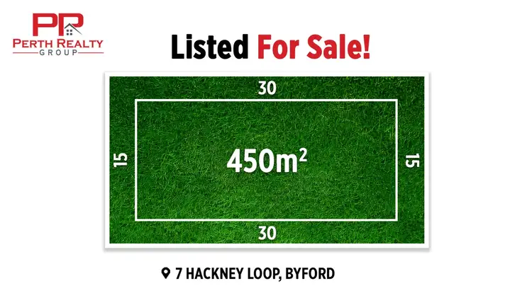 Main view of Homely land listing, 7 Hackney Loop, Byford WA 6122