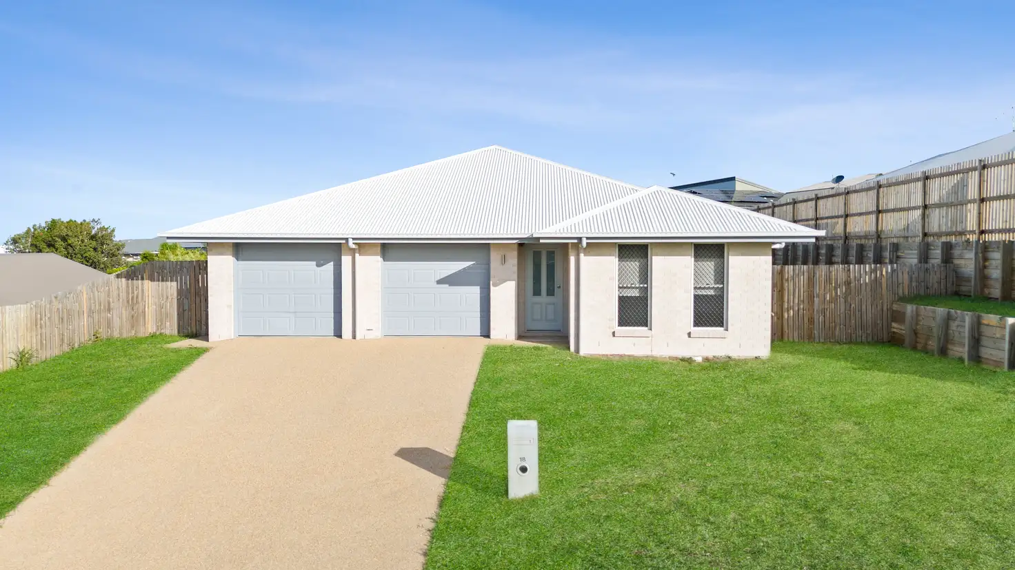 Main view of Homely semi-detached listing, a & b/18 Burke And Wills Drive, Gracemere QLD 4702