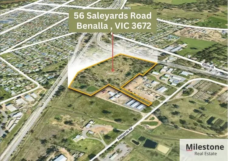 Third view of Homely land listing, 56 Saleyard Road, Benalla VIC 3672