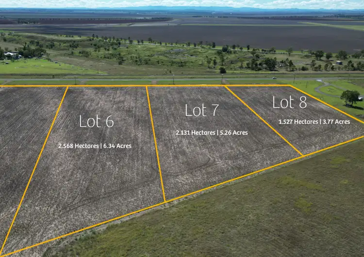 Main view of Homely land listing, LOT 8 YARALLA ROAD, Dalby QLD 4405
