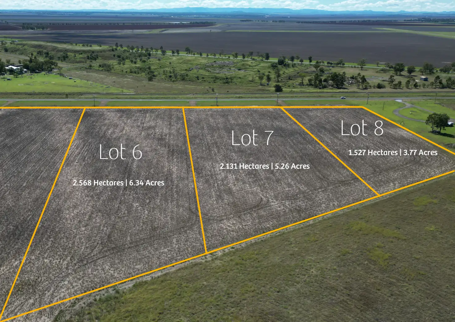 Main view of Homely land listing, LOT 8 YARALLA ROAD, Dalby QLD 4405