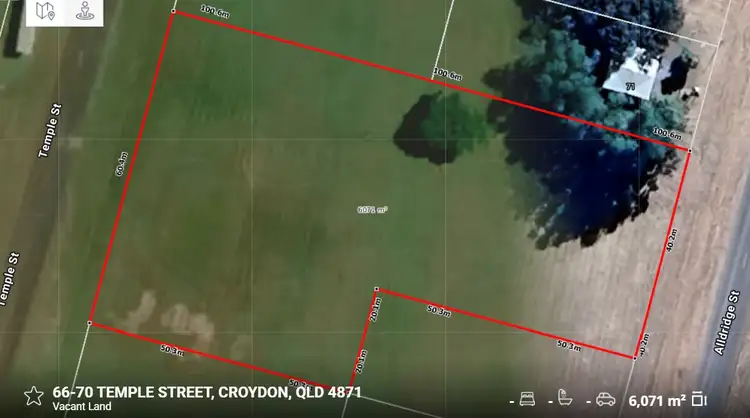 Fifth view of Homely land listing, 66-70 Temple Street, Croydon QLD 4871
