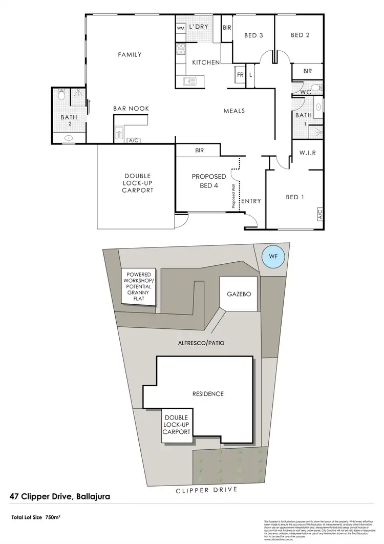 Fifth view of Homely house listing, 47 Clipper Drive, Ballajura WA 6066