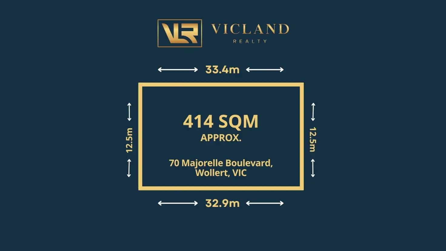 Main view of Homely land listing, 70 Majorelle Boulevard, Wollert VIC 3750