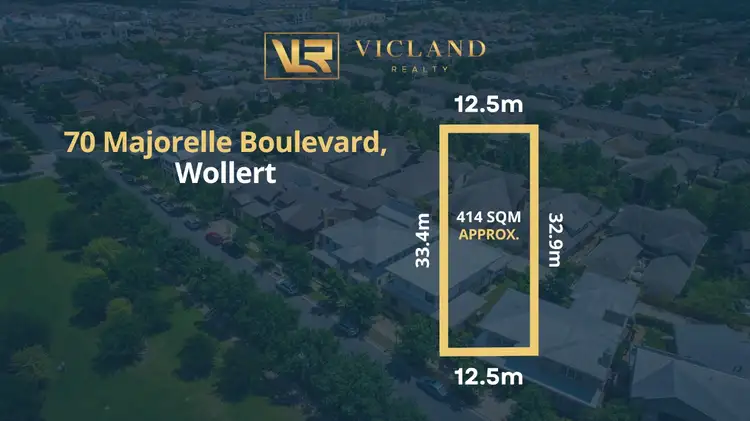 Second view of Homely land listing, 70 Majorelle Boulevard, Wollert VIC 3750
