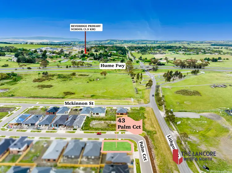 Fifth view of Homely land listing, 43 PALM CCT, Beveridge VIC 3753