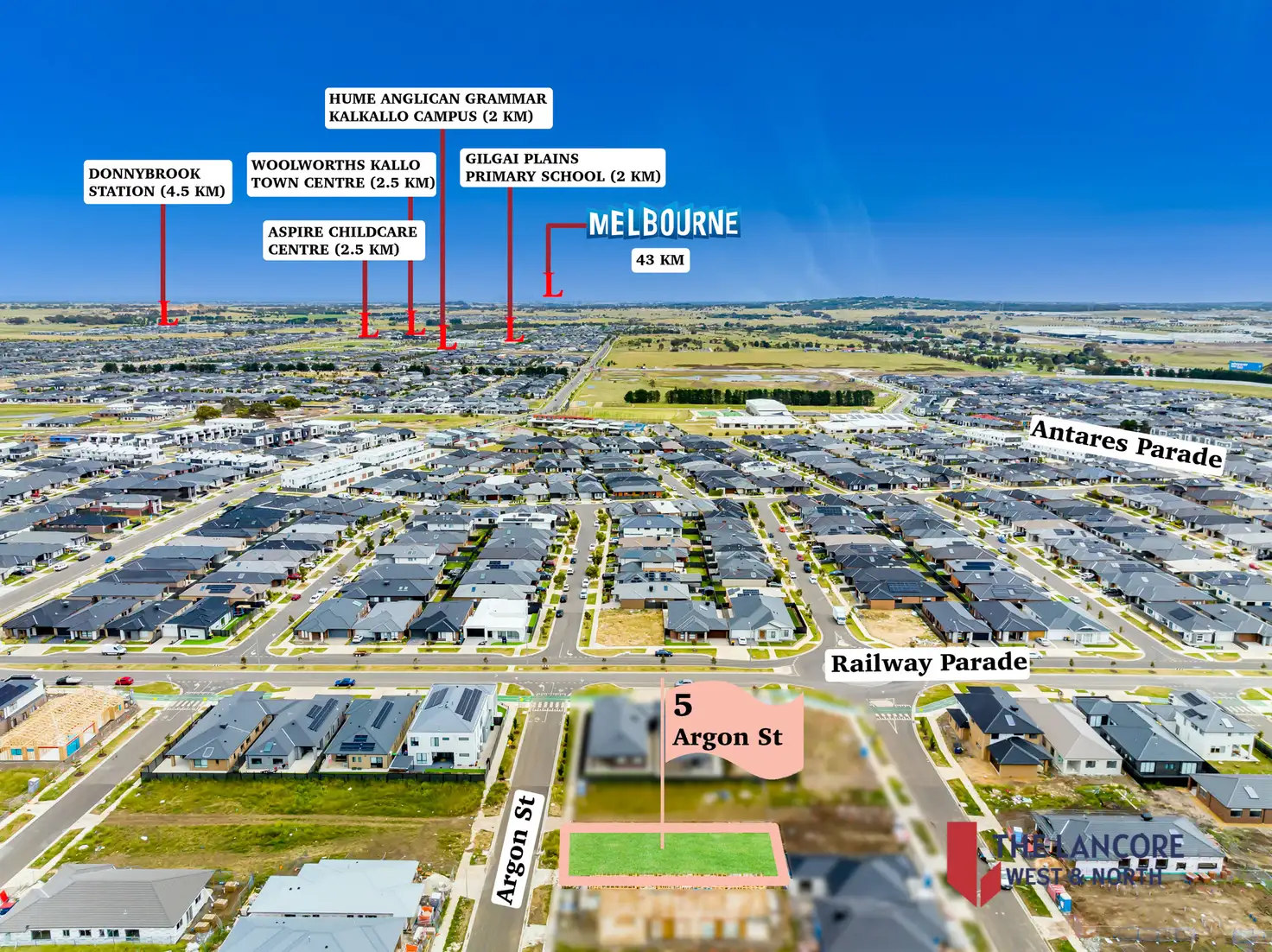 Main view of Homely land listing, 5 ARGON ST, Kalkallo VIC 3064