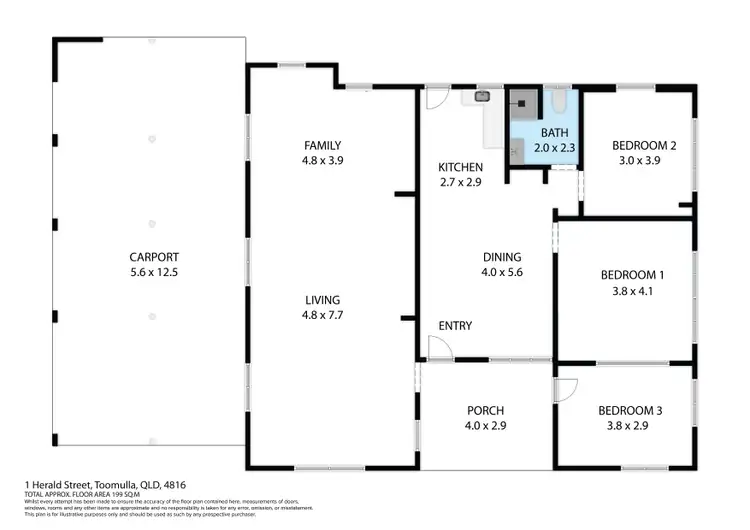 Third view of Homely house listing, 1 Herald Street, Toomulla QLD 4816