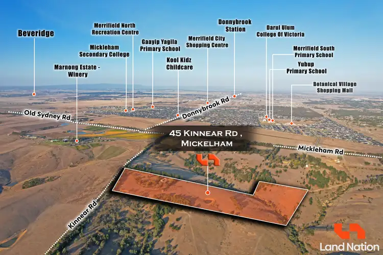 Second view of Homely land listing, 45 Kinnear Road, Mickleham VIC 3064