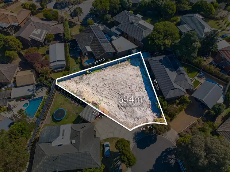 Fourth view of Homely land listing, 7 Goldborough Court, Frankston South VIC 3199