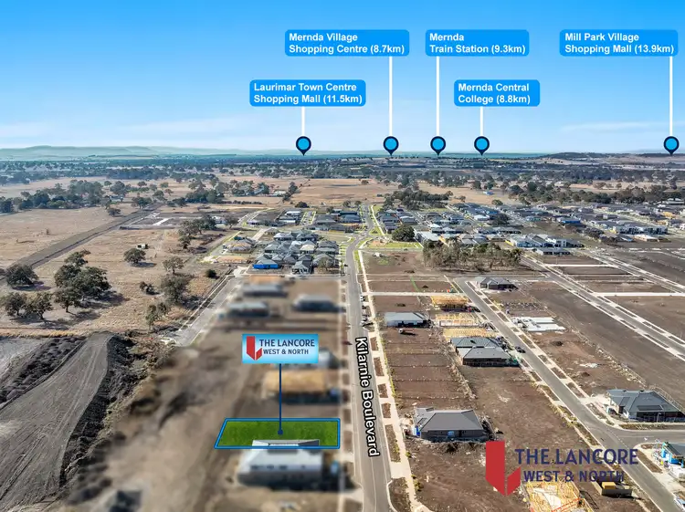 Third view of Homely land listing, 78 KILARNIE BOULEVARD, Wollert VIC 3750