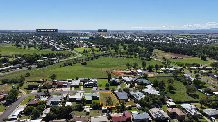 Second view of Homely land listing, 10 Hillam Avenue, Narrabri NSW 2390