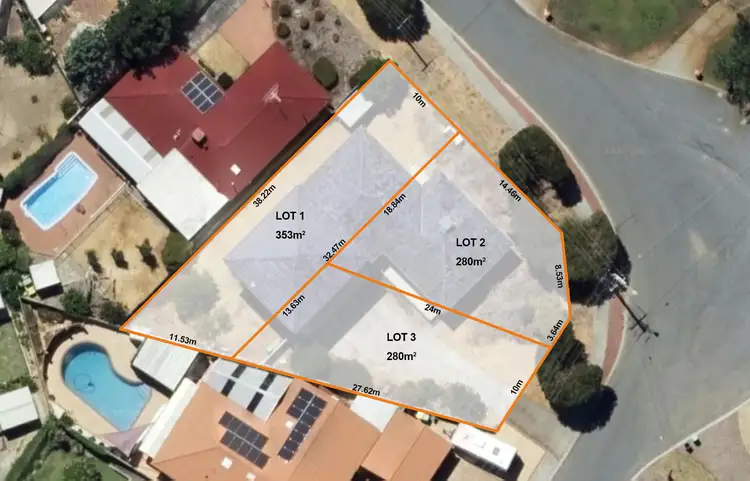 LOT 1/2/3, 23 Willow Road, Warwick WA 6024