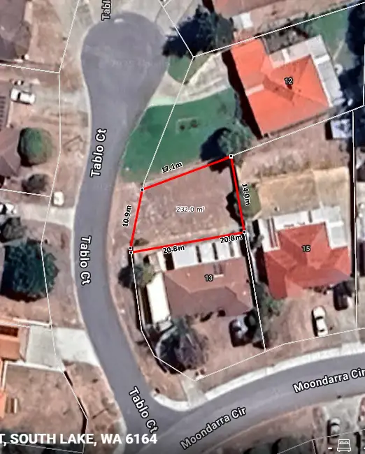 Second view of Homely land listing, 14 Tablo Court, South Lake WA 6164