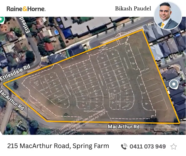 Second view of Homely land listing, LOT 42, 215 MacArthur Road, Spring Farm NSW 2570