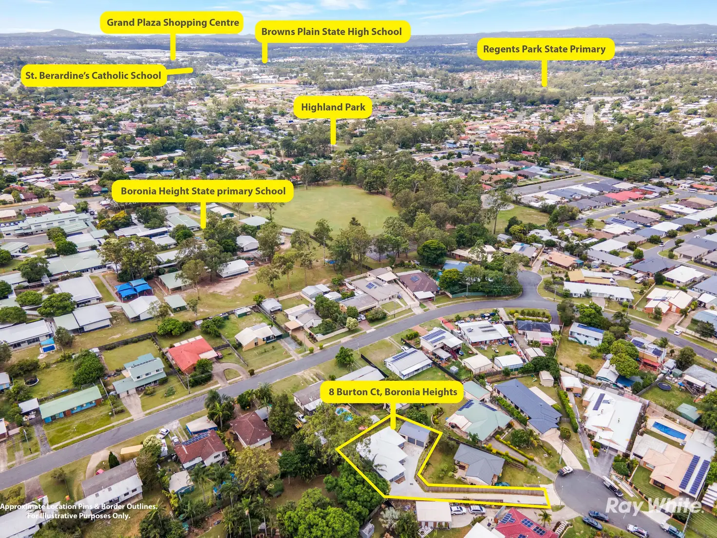 Main view of Homely house listing, 8A Burton Court, Boronia Heights QLD 4124