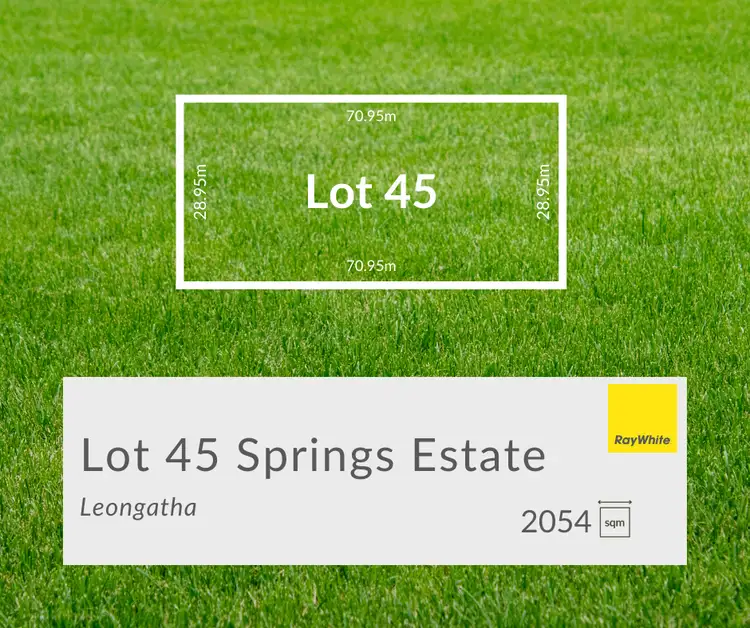 LOT 45 Coalition Drive, Leongatha VIC 3953