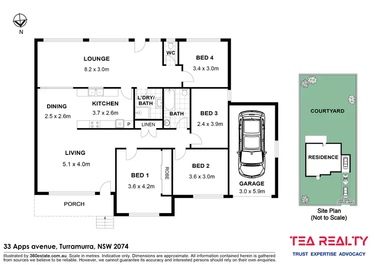 Second view of Homely house listing, 33 Apps Avenue, Turramurra NSW 2074