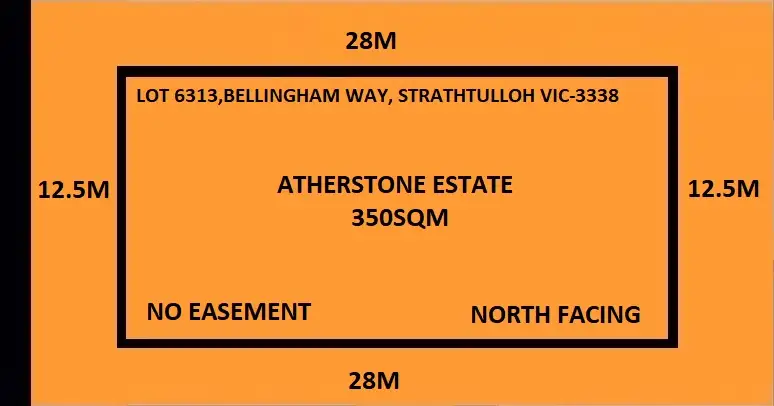 Main view of Homely land listing, lot 6313 bellinghamway, Strathtulloh VIC 3338