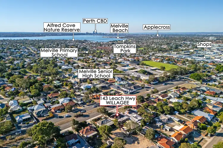 Second view of Homely house listing, 143 Leach Highway, Willagee WA 6156