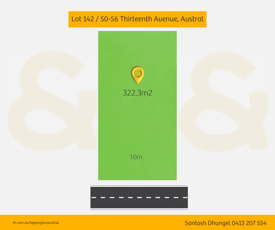 Main view of Homely land listing, LOT XX, 50-56 Thirteenth Avenue, Austral NSW 2179