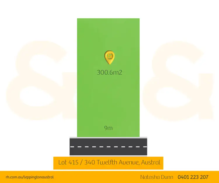 LOT 415, 340 Twelfth Avenue, Austral NSW 2179