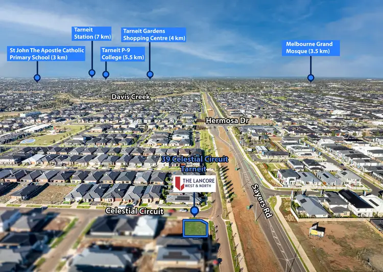 Third view of Homely land listing, 39 CELESTIAL CIRCUIT, Tarneit VIC 3029