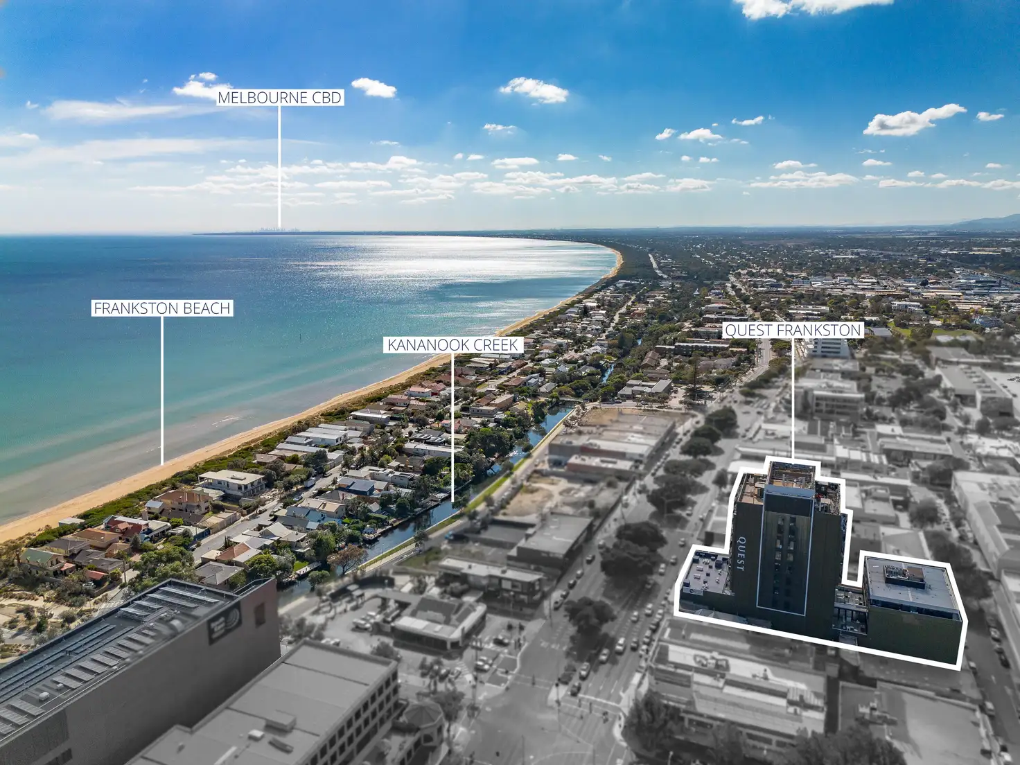 Main view of Homely apartment listing, 607/435 Nepean Highway, Frankston VIC 3199