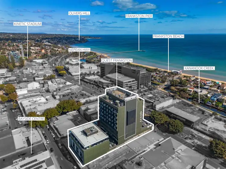 Second view of Homely apartment listing, 607/435 Nepean Highway, Frankston VIC 3199