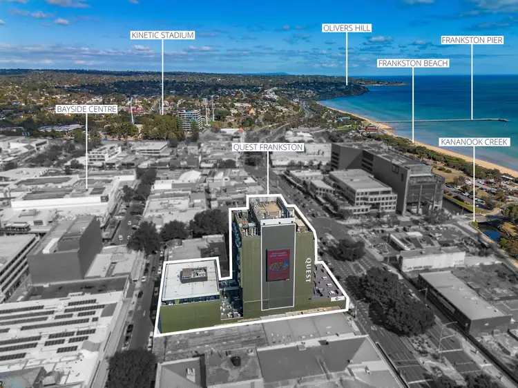 Fourth view of Homely apartment listing, 607/435 Nepean Highway, Frankston VIC 3199