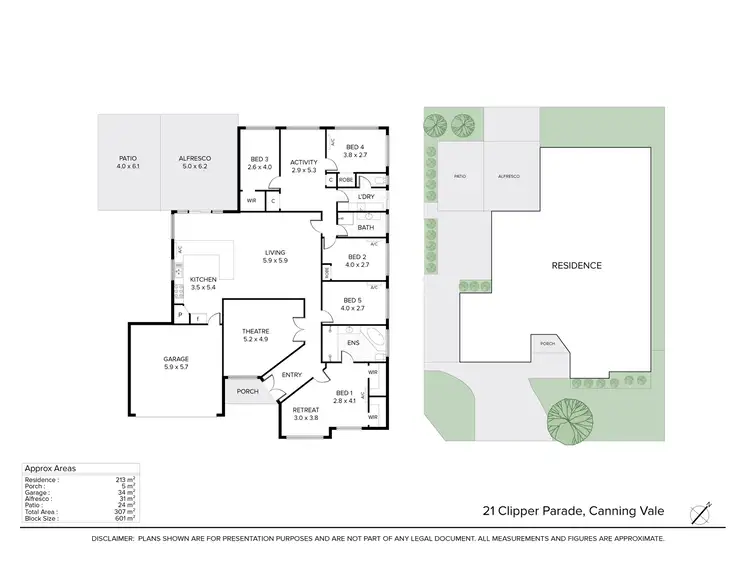 Second view of Homely house listing, 21 Clipper Parade, Canning Vale WA 6155