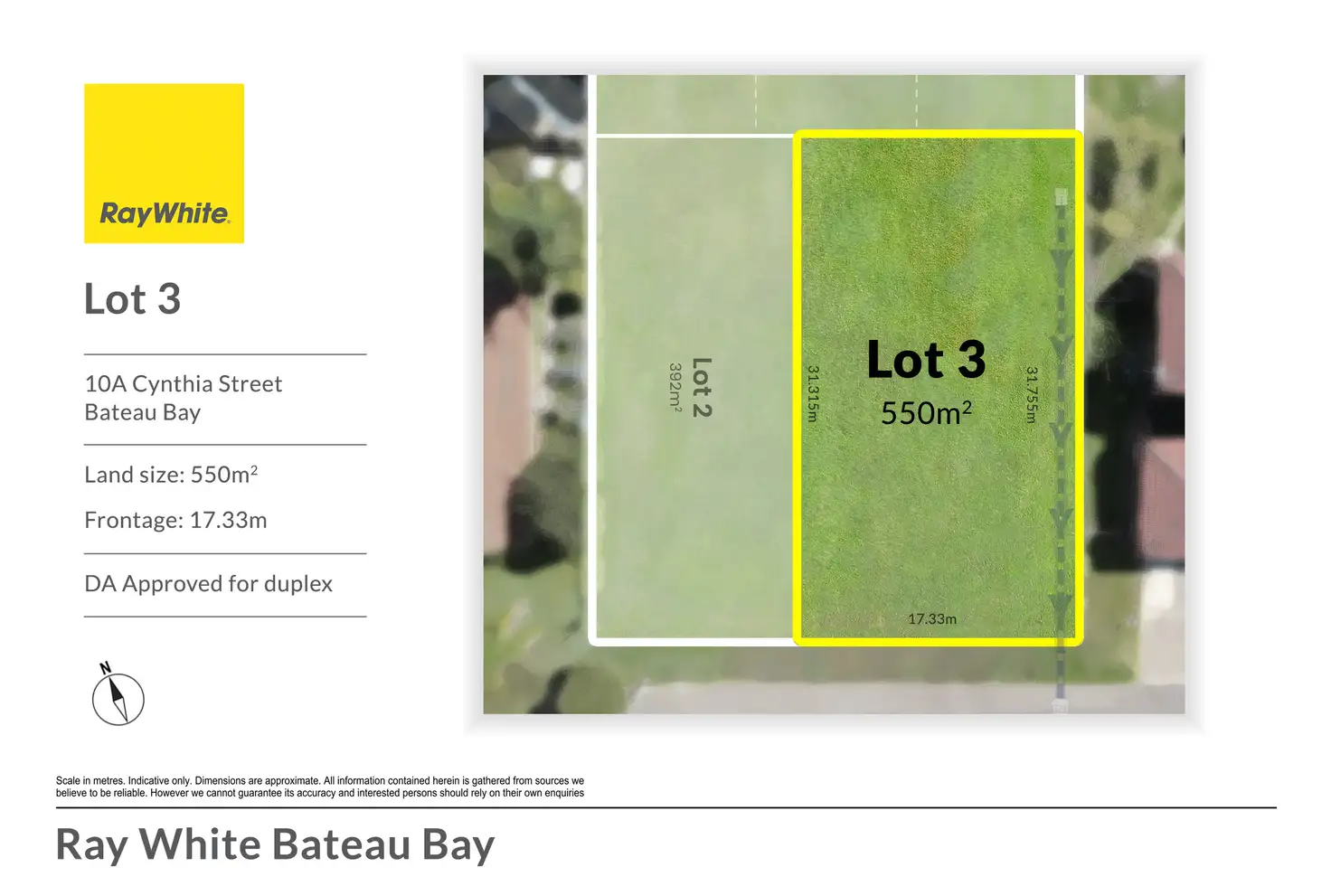 Main view of Homely land listing, LOT 3, 10A Cynthia Street, Bateau Bay NSW 2261